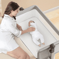 thumbnail image 4 of Cuna De Bebe Para Cama Bebe Con Corral Y Ruedas Colecho, 4 of 6