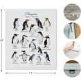 thumbnail image 5 of HFDF Pengus of the World Wall Art - Pengu Decor, Educational Posters, Cute Gifts for Girls Women - 8x10inch Framed, 5 of 5