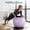 PURPLE1, variant on A Large-sized, Thickened Yoga Ball, High Quality Inflatable Yoga Fitness Ball, PVC Frosted Yoga Big Ball, Suitable for Balance Training, Core Strength Exercise, and Granular Sensory Training,