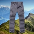 thumbnail image 2 of Pantalon de Sport de Randonnée Convertible Respirant Décontracté pour Homme, Léger, Performance Athlétique, Voyage, Aventure, 2 of 4