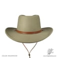 thumbnail image 4 of Stetson Men's Santa Fe Crushable Felt Hat - TWSTFE-8130MU Mushroom X-, 4 of 4