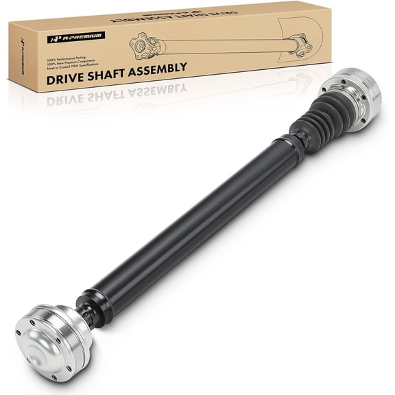 A-Premium Front Complete Drive Shaft Prop Shaft Driveshaft Assembly [4WD] Compatible with Jeep Commander 2007-2010, Grand Cherokee 2007-2010 (with Quadra Trac l), Replace# 65-3012