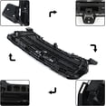 thumbnail image 4 of LABLT Front Bumper Hood Grille Upper Chrome Replacement for Sierra 1500 Denali 2019-2021, 4 of 7