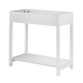 thumbnail image 4 of Vanity Cabinet (Sink not included), White, Wood, Hotel Bedroom Bathroom, Modern Contemporary HB34265, 4 of 9