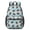 Football Stripe Blue, variant on Police and Helicopter Blue Pattern Backpack for School, Cute School Bag with Adjustable Shoulder Straps and Padded Back, 15.3"x11"x6.7"