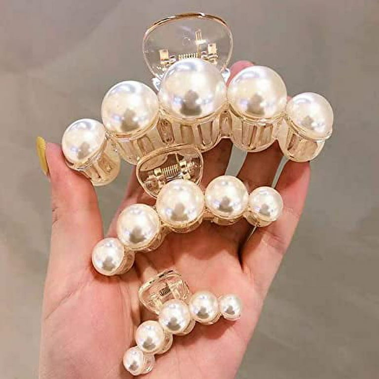 Pearl Hair Claw Clip,Hair Clips Strong Hold Hair Jaw Clips,Big Hair Clip  Barrettes Nonslip Birthday Gift Hair Accessories for Mother Women Girls  Daughter Girlfr - China Makeup and Daughter Girlfr price
