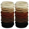 thumbnail image 2 of Xihbxyly Coleteros para El Pelo, 120 Unidades, Elásticos Sin Metal para Todo Tipo de Cabello, Suaves y Elásticos para Una Sujeción Segura, Diseño Sin Costuras para Un Uso Cómodo, para Uso Diario o En, 2 of 3