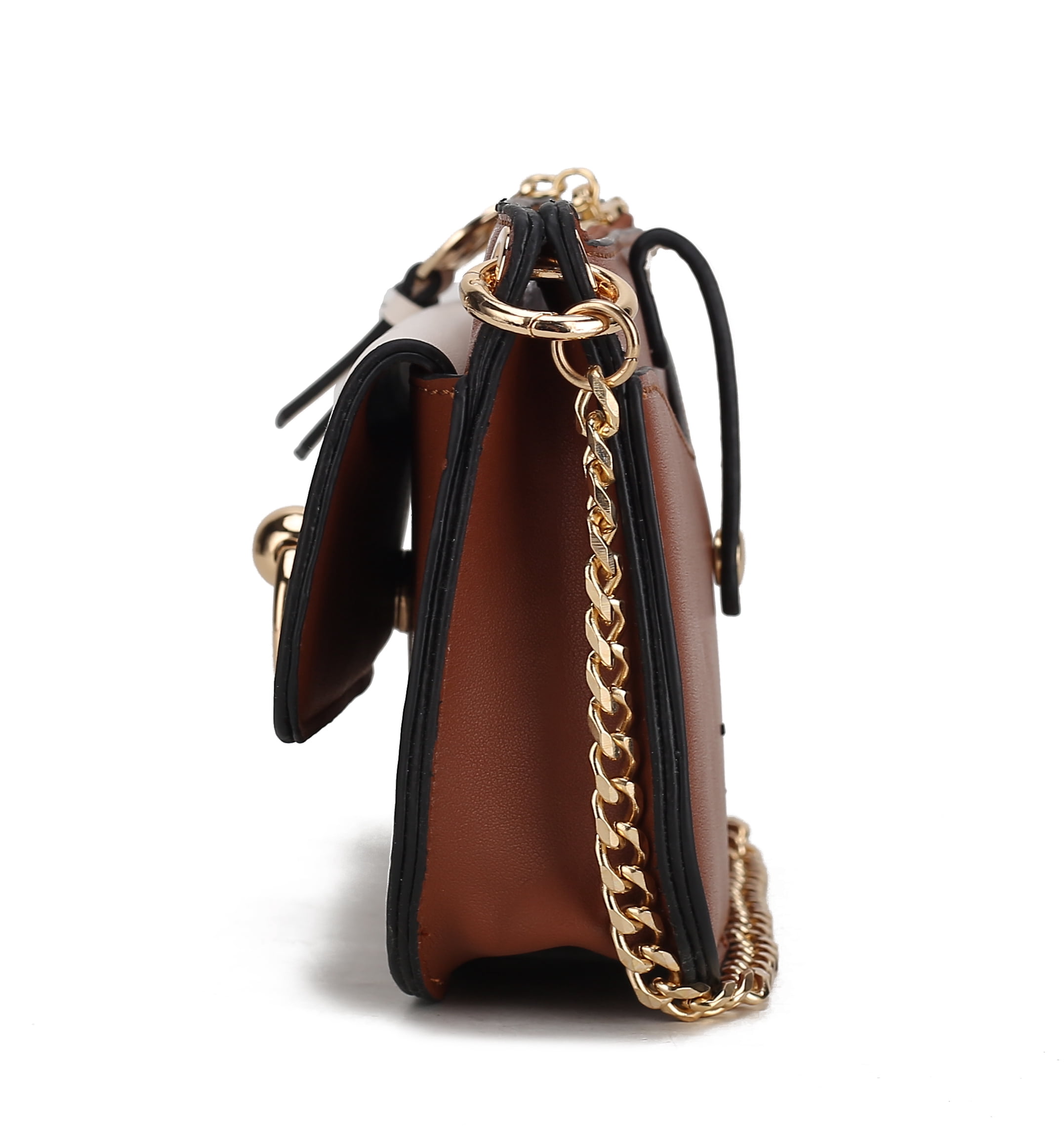 MKF Collection Jill Crossbody Handbag for Women Vegan Leather Medium Messenger Handbag by Mia K.