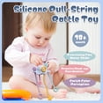 thumbnail image 5 of Baby Teething  Toys for 3-6-9 Months, Pulling String  Sensory Toys 6-12 Months,Infant Teething Relief, 5 of 7
