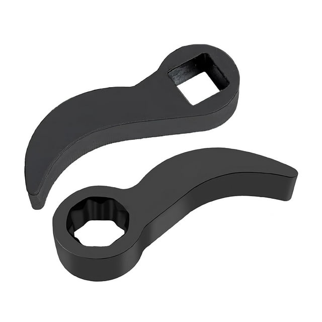 Visland Pry Bar Wrench Adaptor Heads Rustproof Crowbar Adapter Head Tools Half Shaft Removal Car Repairing Tools with Extension Bar