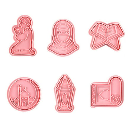 

Partygee Cake Plunger Cutter Cake Decoration Baking Supplies Ramadan Islamic Muslim Biscuit Mold Gift Healthy Humanized Design