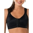 thumbnail image 2 of Women's Full Figure No Bounce Plus Size Camisole Wirefree Back Close Sports Bra, 2 of 4