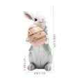 thumbnail image 2 of Easter Bunny Decorations Spring Home Decor Bunny Figurines Indoor Outdoor Easter Decorations For Patio, Yard, Lawn Art, 2 of 2