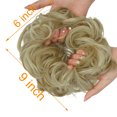 thumbnail image 3 of Youloveit 2PCS Messy Bun Hair Hairpiece Scrunchies Wavy Messy Synthetic Chignon Hairpiece for Women Hair pieceUpdo Bun Extensions, 3 of 8