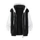 thumbnail image 4 of ICHUANYI Liquidación Moda Mujer Cálido Faux Coat Chaqueta Invierno Cremallera Manga Larga Prendas de abrigo ICHUANYI WER2023082203559, 4 of 5