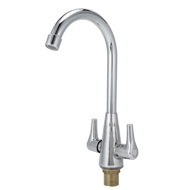 Kitchen Faucet,G1/2 Thread Copper Faucet Thread Faucets Mixer Tap Solid Performance