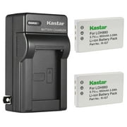 Kastar 2-Pack Battery and AC Wall Charger Replacement for Logitech 1903040000 190304-200 190304200 190304-2000 1903042000 1903042001 815000037 994000033 F12440023 HHD10010 K43D M36B M41B MSE10007