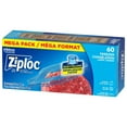 thumbnail image 3 of Ziploc Large Freezer Bags, Seal Top, Stay Open Design, 60 Bags, 3 of 9