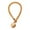 Gold, variant on Meitianfacai Curtain Tiebacks,Hand Knitting Cotton Curtain Holdbacks with Adjustable Ball, Curtain Tie Backs for Indoor Outdoor Drapes Decorative (Blue)