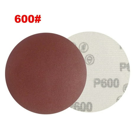 

20pcs 5inch 125mm No Hole Hook and Loop Sanding Discs 60-2000 Grit Sandpaper
