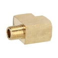 thumbnail image 3 of Elbow Brass Pipe Adapter, Solid 3 Way Brass Pipe Fitting 1000PSI Anti-Corrosion Durable 1/8in NPT Male Thread  For Auto Modification, 3 of 8