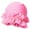 Pink, variant on Yucurem Women Elastic Ruffle Swim Cap Hat, Portable Non-Squeezing Shower Cap, Ear Protection Swimming Cap for Long Short Hair (Black)