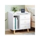 thumbnail image 1 of Mesita de Noche Multifuncional Muebles con 3 Cajones y Estante de Almacenamiento, Mesa Auxiliar, Gabinete de Noche para Dormitorios, Sofás, Camas, Oficinas, 1 of 6