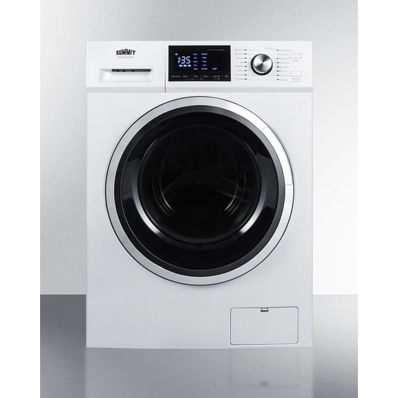 24" Wide 115V Washer/Dryer Combo, white