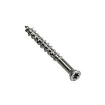 Simpson Strong-Tie 5000202 No. 7 x 1.62 in. Lobe Trim Head Coated Stainless Steel Deck Screws, 1 lbs