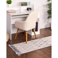 thumbnail image 3 of Rugs.com Arlo Collection Rug – 12 Ft Runner Gray Medium Rug Perfect For Hallways, Entryways, 3 of 8