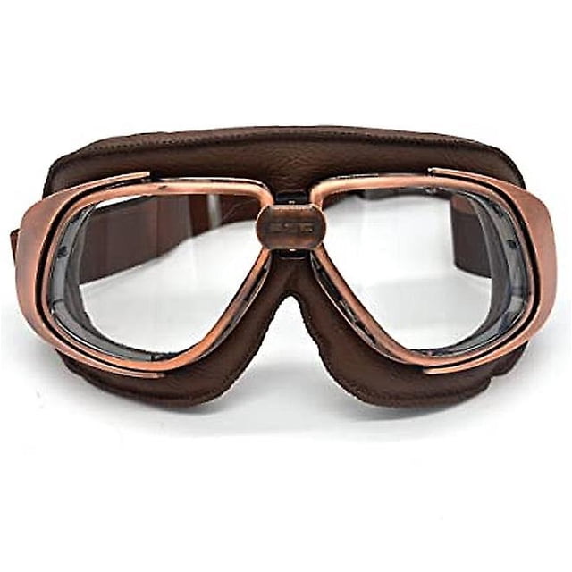 Gafas de motociclista estilo Harley, gafas deportivas, anti-UV, a prueba de viento, a prueba de arena y a prueba de polvo, para motocross, scooter, esquí, snowboard y ciclismo