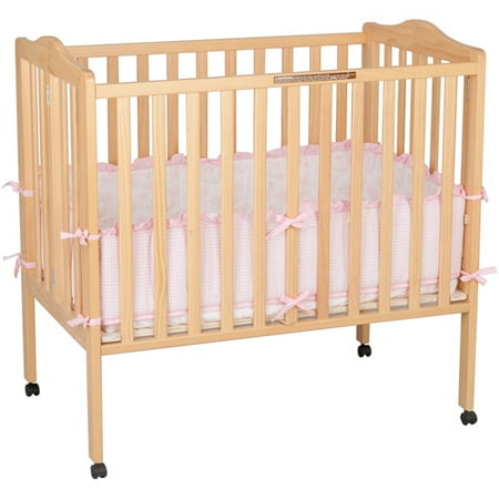 Delta Portable Mini Crib, Natural (Discontinued by Manufacturer)