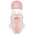 thumbnail image 2 of Lovely baby Girl pieza con sombrero Set Beachwear 2- 2XL BLESIY Traje de baño para niñas, 2 of 8