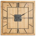thumbnail image 3 of Hill Interiors Williston Square Wall Clock, 3 of 4