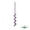 Purple, variant on Power Planter Extended Length Garden Auger Drill Bit, 3" x 24" with 1/2" Non-Slip Hex Drive, Auger Drill Bit for Planting Bulbs and Potted Plants, Garden Digging Tool for Dirt, Clay, Soil and Sand