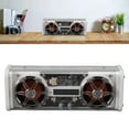 thumbnail image 1 of Altavoz Transparente, Altavoz Inalámbrico Portátil Con Luces de Colores, Tarjeta de Memoria Compatible, Mini Altavoz de Escritorio Con Sonido Estéreo Para El Hogar,, 1 of 7
