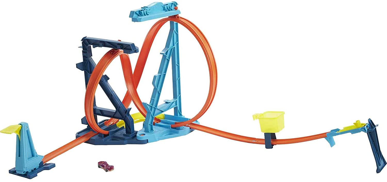 hot wheels track builder infinity loop kit