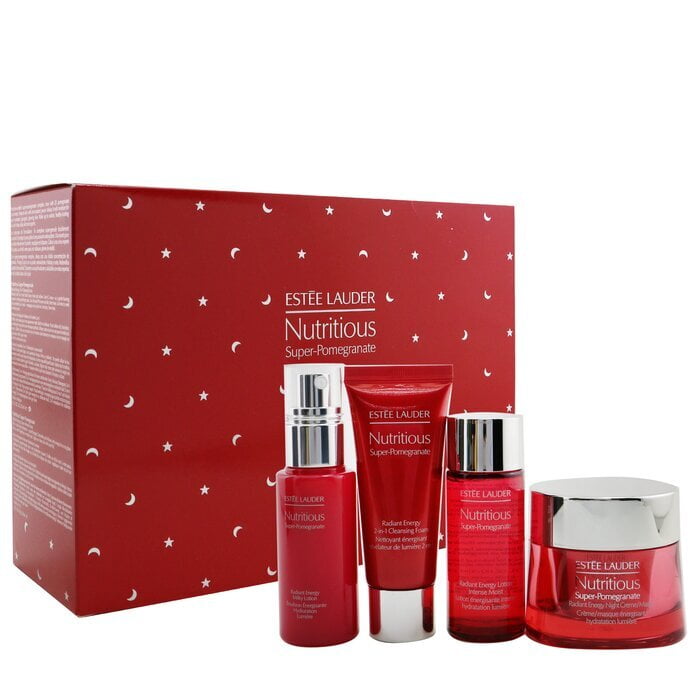 Estee Lauder 265995 Nutritious Super-Pomegranate Nourish All Night Set - 6  Piece