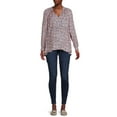 thumbnail image 2 of Destination Maternity Women's Split Neck Blouse, 2 of 6