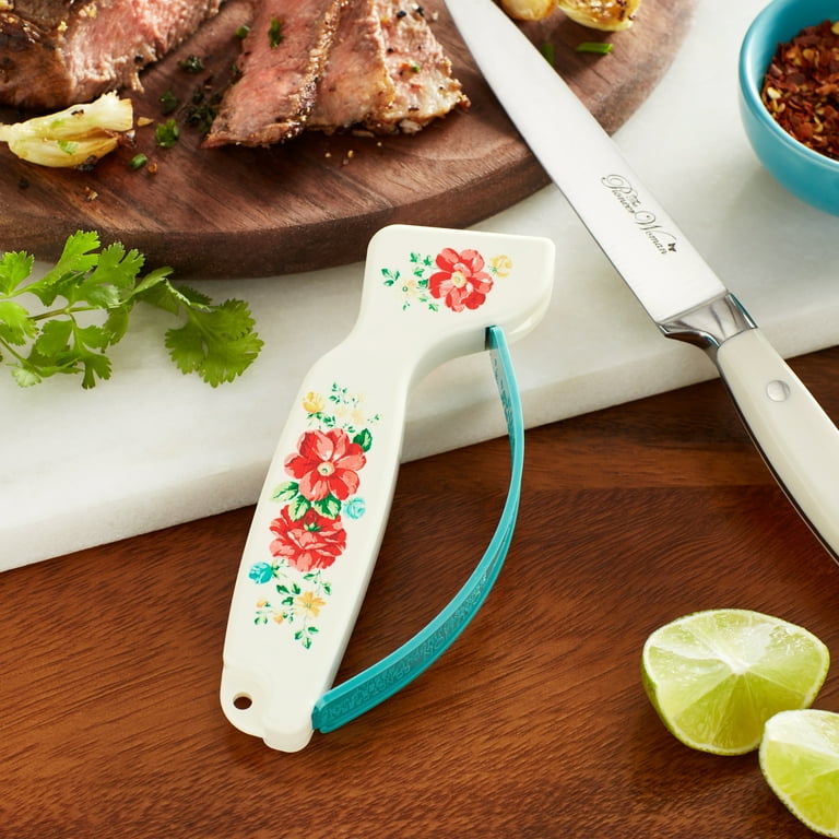 The Pioneer Woman Knife Sharpener, Vintage Floral - Walmart.com