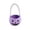 Purple, variant on 2026 Edition Halloween Cotton Rope Woven Basket, Pumpkin Candy Storage Organizer Totes for Adults, Spooky Halloween Handwoven Gift Bucket with Handle, Jack-O-Lantern Decor