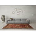 thumbnail image 3 of Ahgly Company Indoor Rectangle Medallion Brown Traditional Area Rugs, 8' x 10', 3 of 4