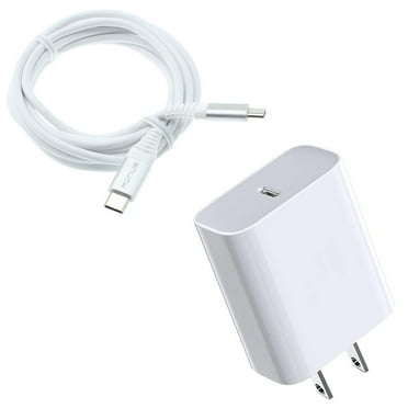 PD Type-C 18W Fast Home Charger for TCL 30 XE 5G, 20 XE, V 5G, 4X 5G - 6ft USB-C Cable Quick Power Adapter Travel Compatible With TCL 30 XE 5G, 20 XE, V 5G, 4X 5G