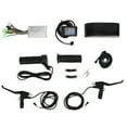 thumbnail image 2 of Kit de Conversión de Bicicleta Eléctrica, Buena Disipación de Calor DC 36V 48V Panel de Pantalla Motor impermeable de bicicleta Controlador de motor de bicicleta para 250W, 2 of 7