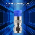 thumbnail image 4 of 50pcs Rg6 Compression Connectors Coaxial Cable Waterproof Connection F Compression Connector Rg6 Co, 4 of 5