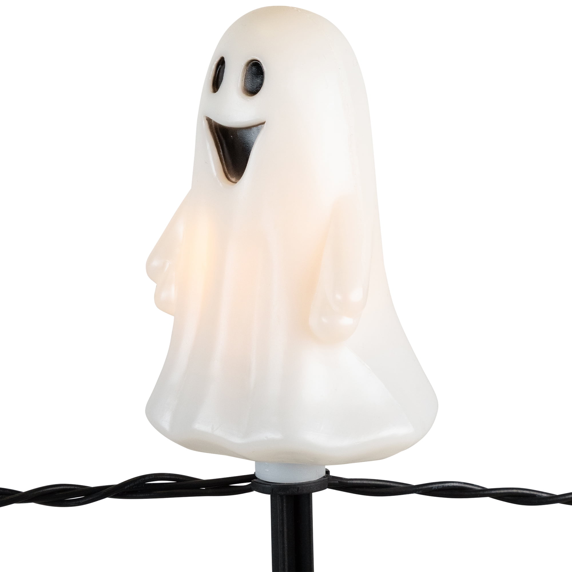 Northlight Lighted Ghost Shaped Halloween Outdoor Pathway Markers - 13" - Set of 5