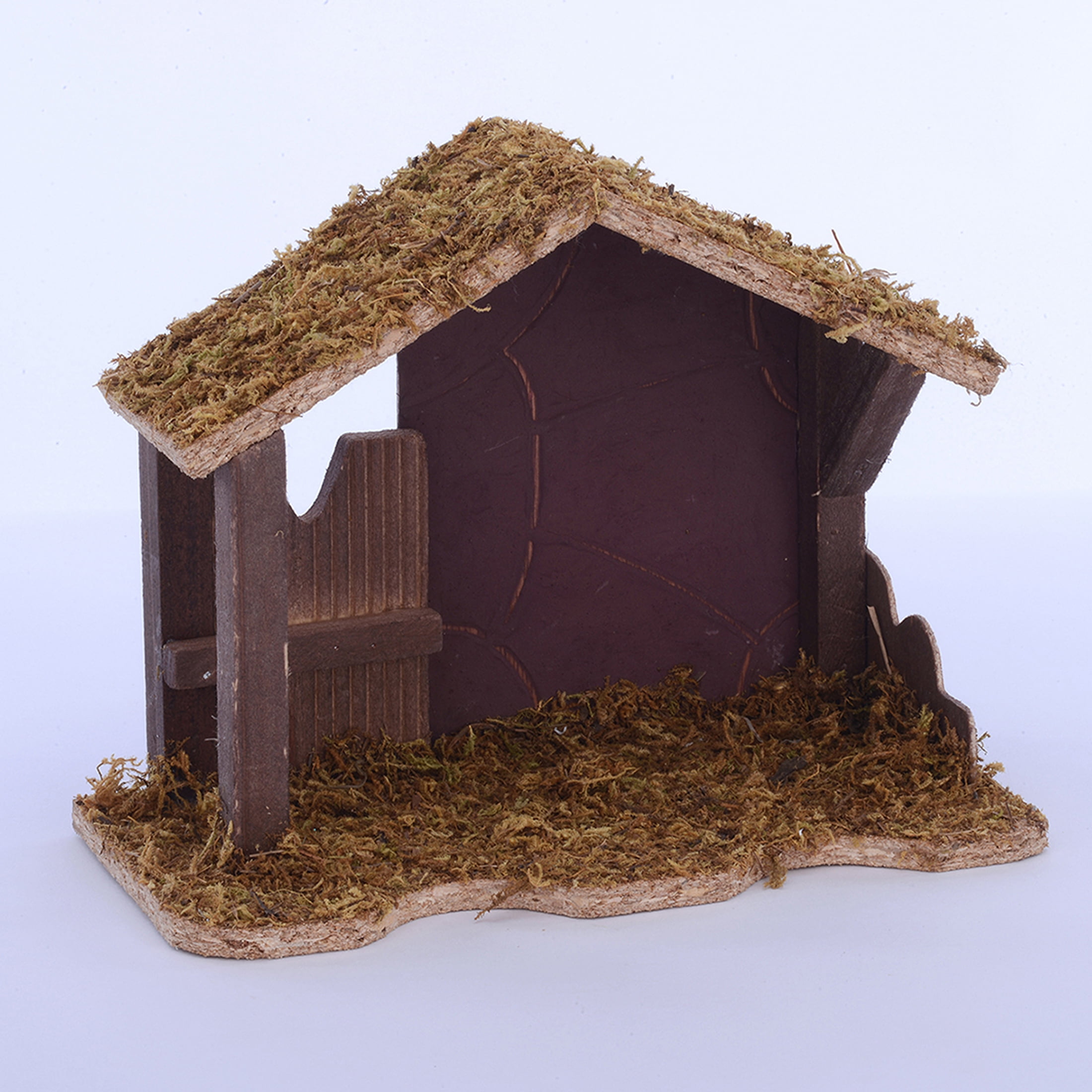 Holiday Time Small Creche with Moss, 6"