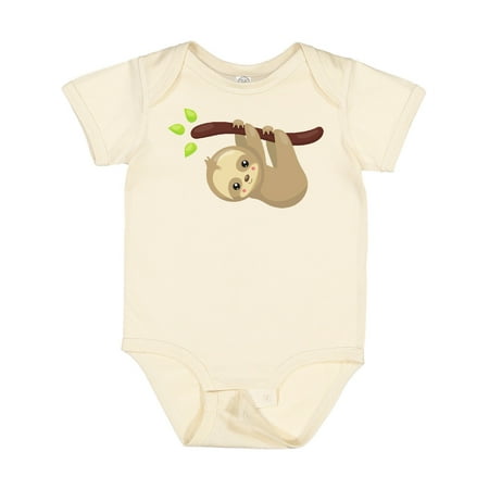 

Inktastic Cute Sloth Little Sloth Baby Sloth Lazy Sloth Gift Baby Boy or Baby Girl Bodysuit