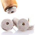 thumbnail image 4 of 24 deslizadores para muebles, deslizadores de fieltro con tornillos para sillas, almohadillas para muebles para sillas, mesas y sofás con patas de madera, protectores de suelo 38 mm, 4 of 9