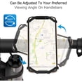 thumbnail image 2 of Upgraded Bicycle Mobile Phone Holder, Bike Removable Phone Holder Motorcycle Phone Holder, 2 of 4